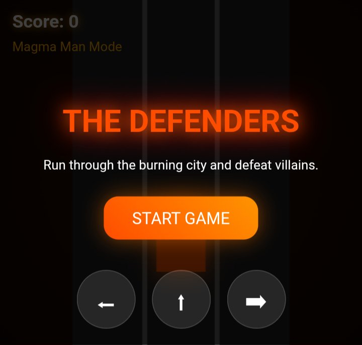 Defenders Runner screenshot