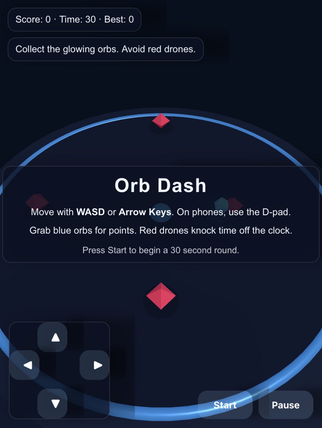 Orb Dash screenshot