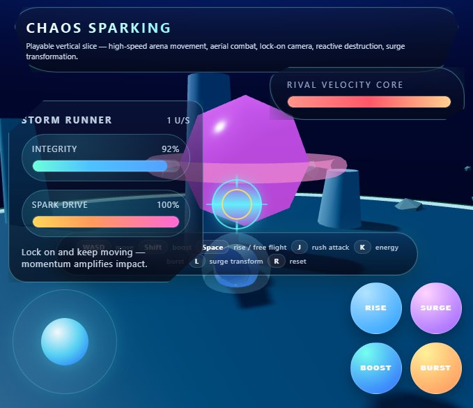 Chaos Sparking