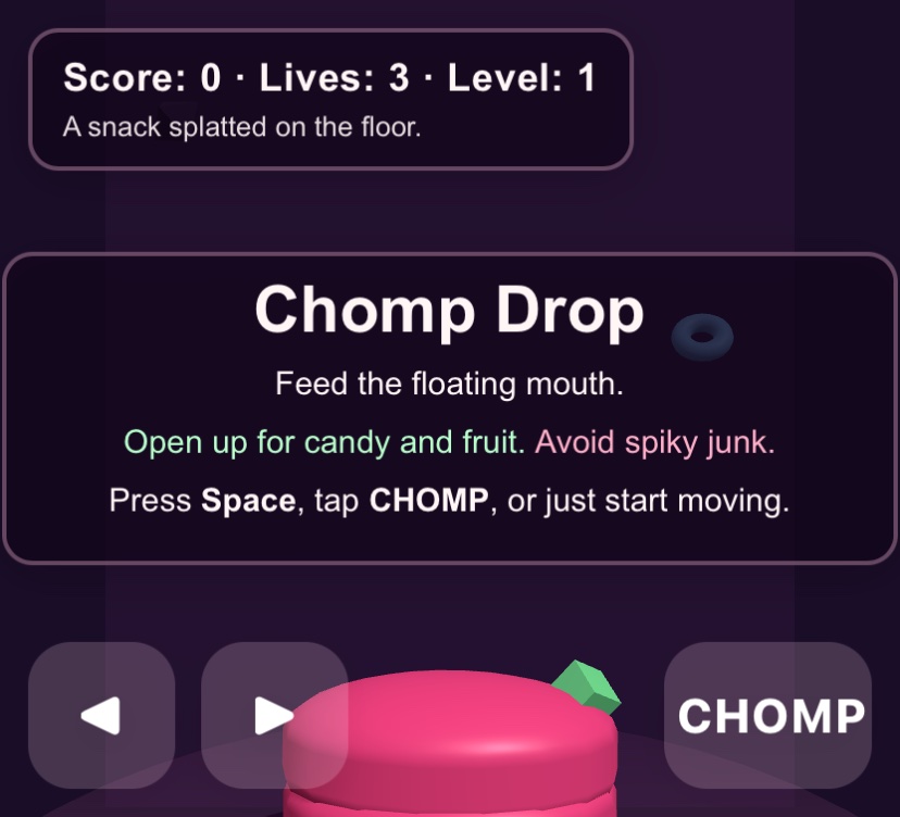 Chomp Drop