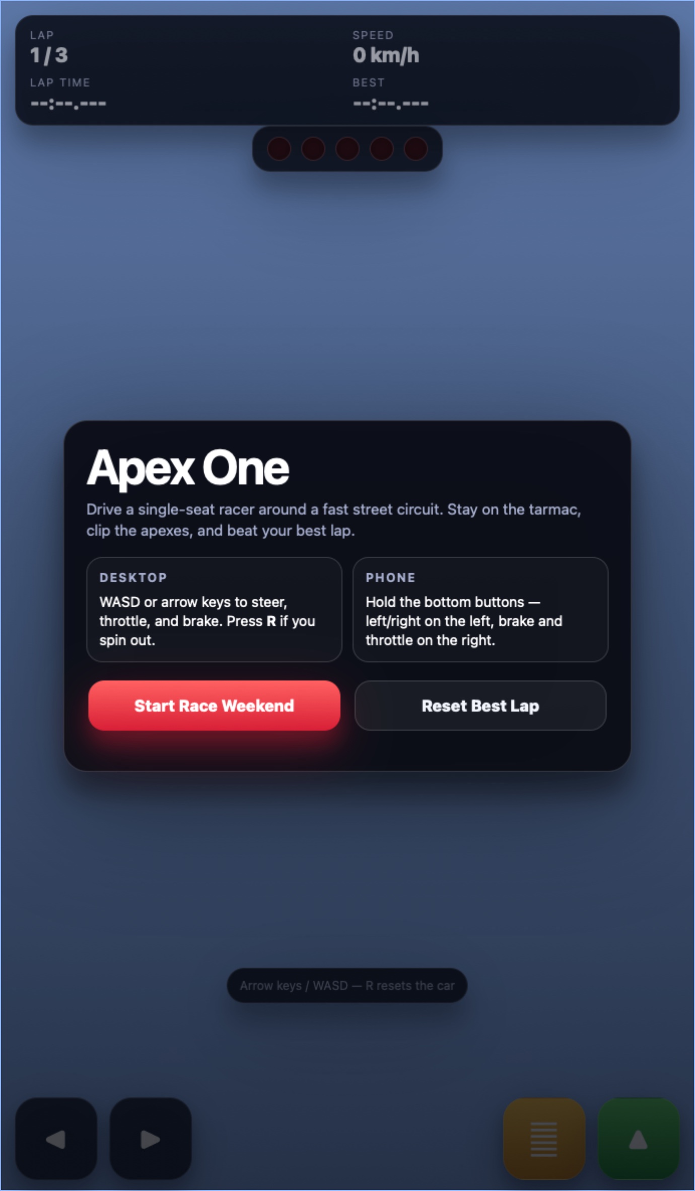 Apex One screenshot