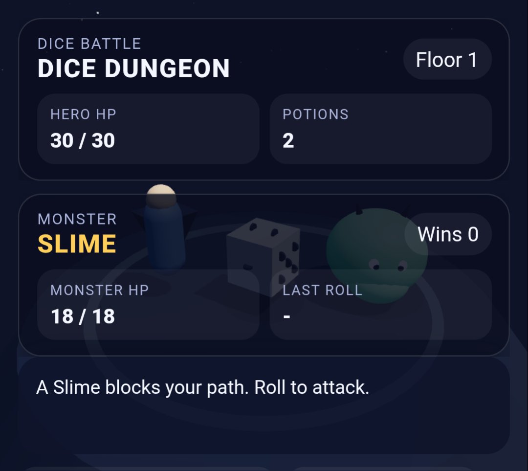 Dice Dungeon screenshot