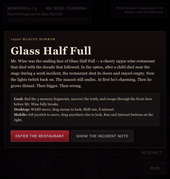Glass Half Full screenshot
