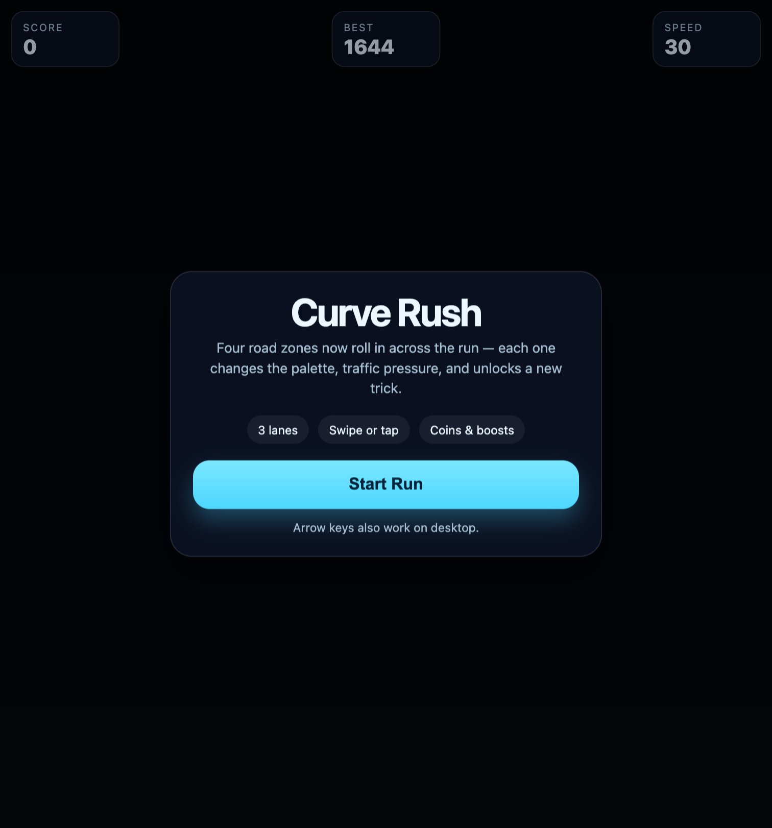 Curve Rush screenshot
