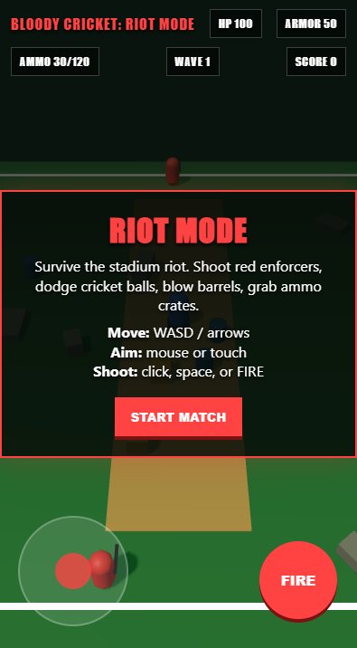 Bloody Cricket screenshot