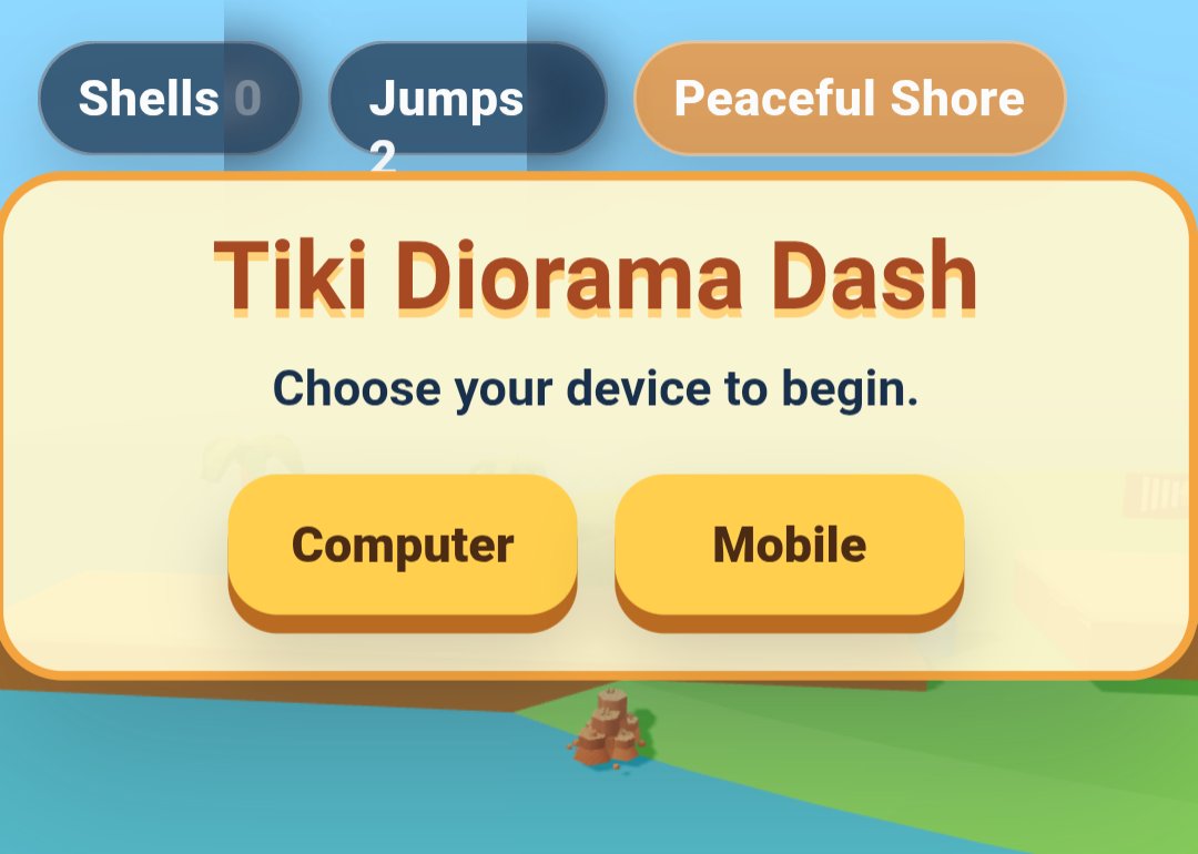 Tiki Diorama