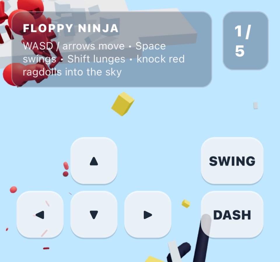 Floppy Ninja screenshot