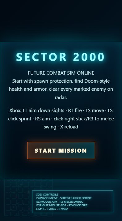 Sector 2000 screenshot