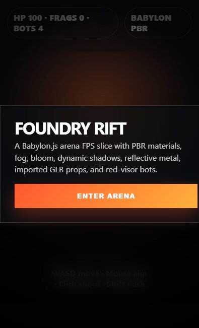 Foundry Rift screenshot