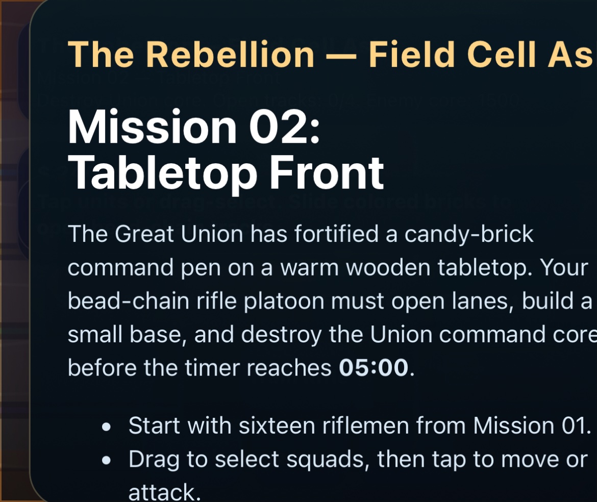Rebellion Tabletop