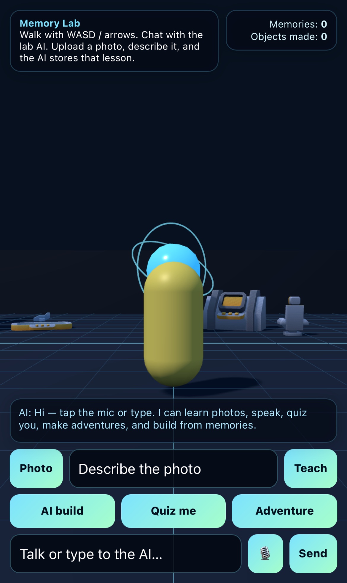 Memory Lab screenshot