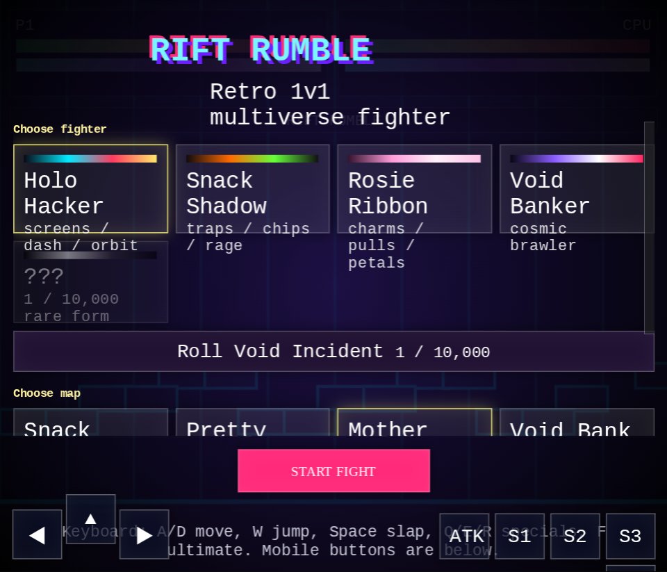 Rift Rumble screenshot