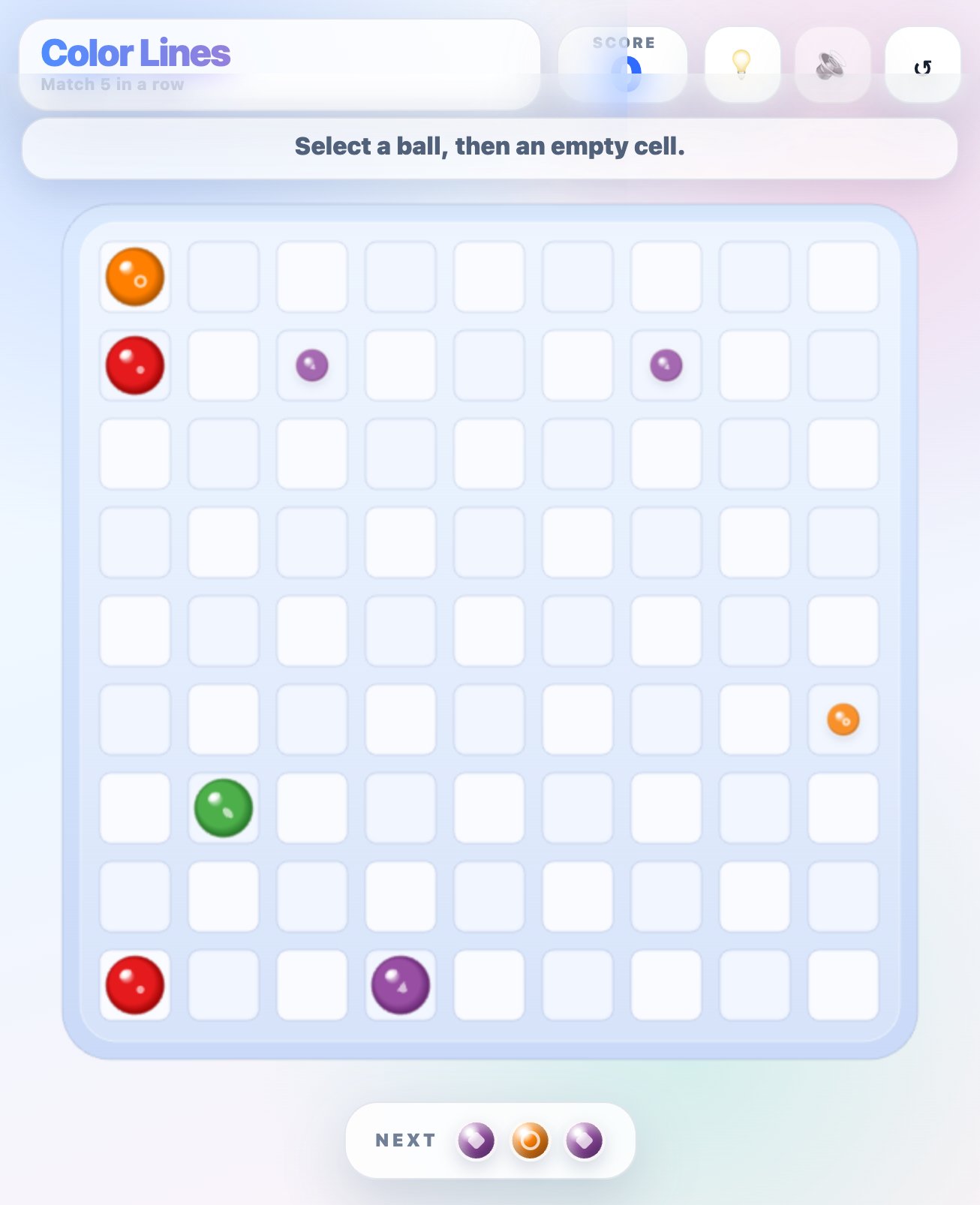 Color Lines screenshot