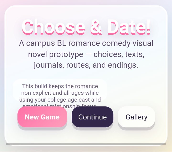 Choose & Date