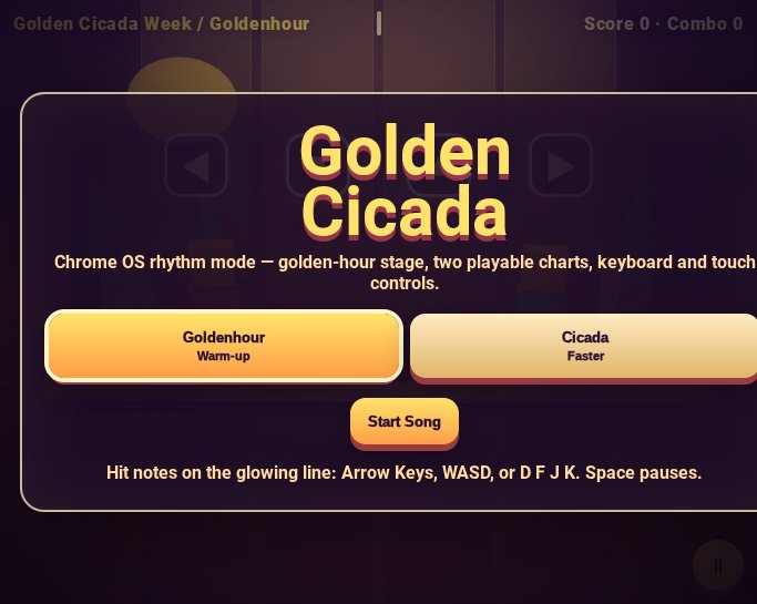 Golden Cicada screenshot