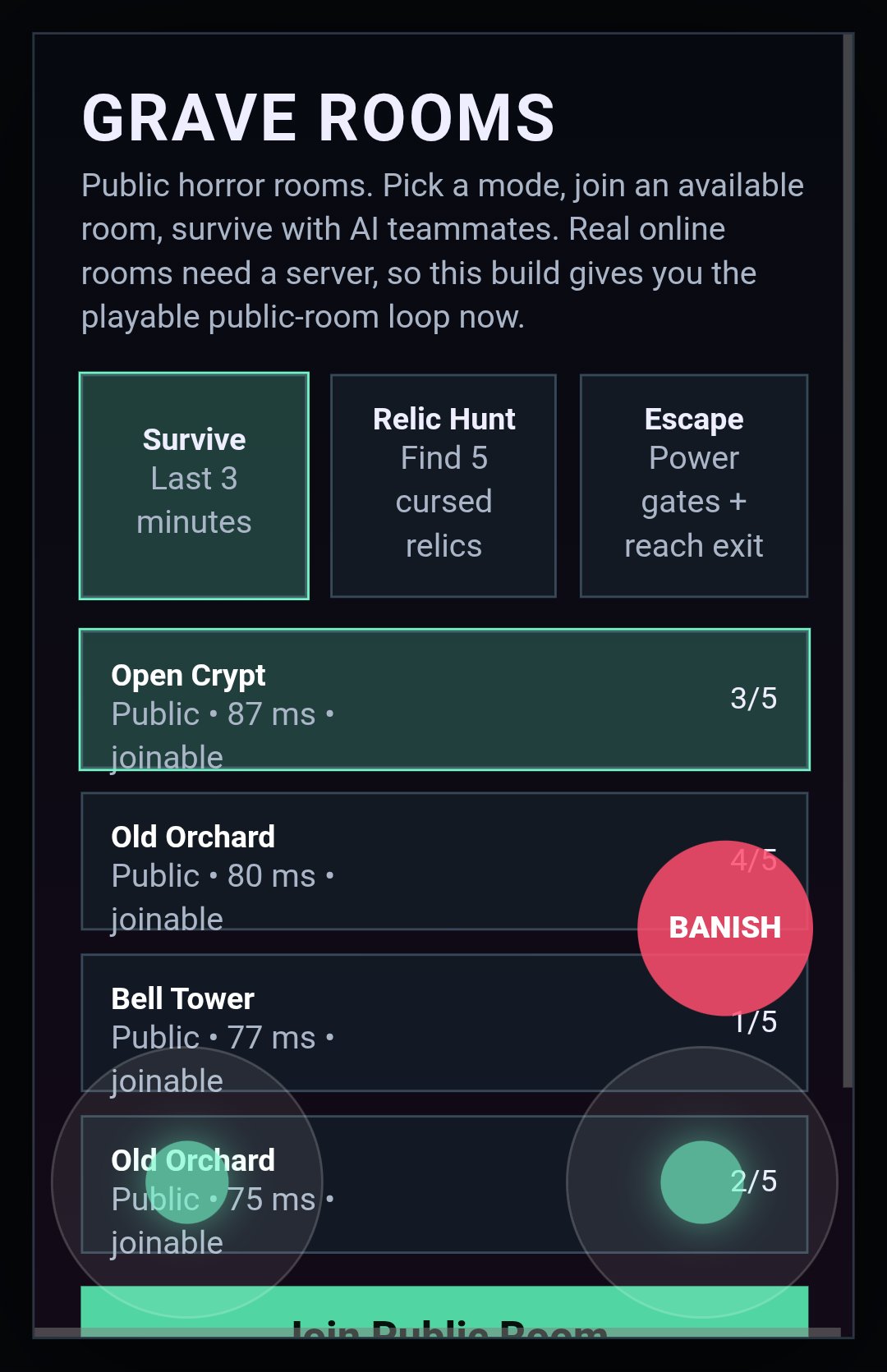 Grave Rooms screenshot