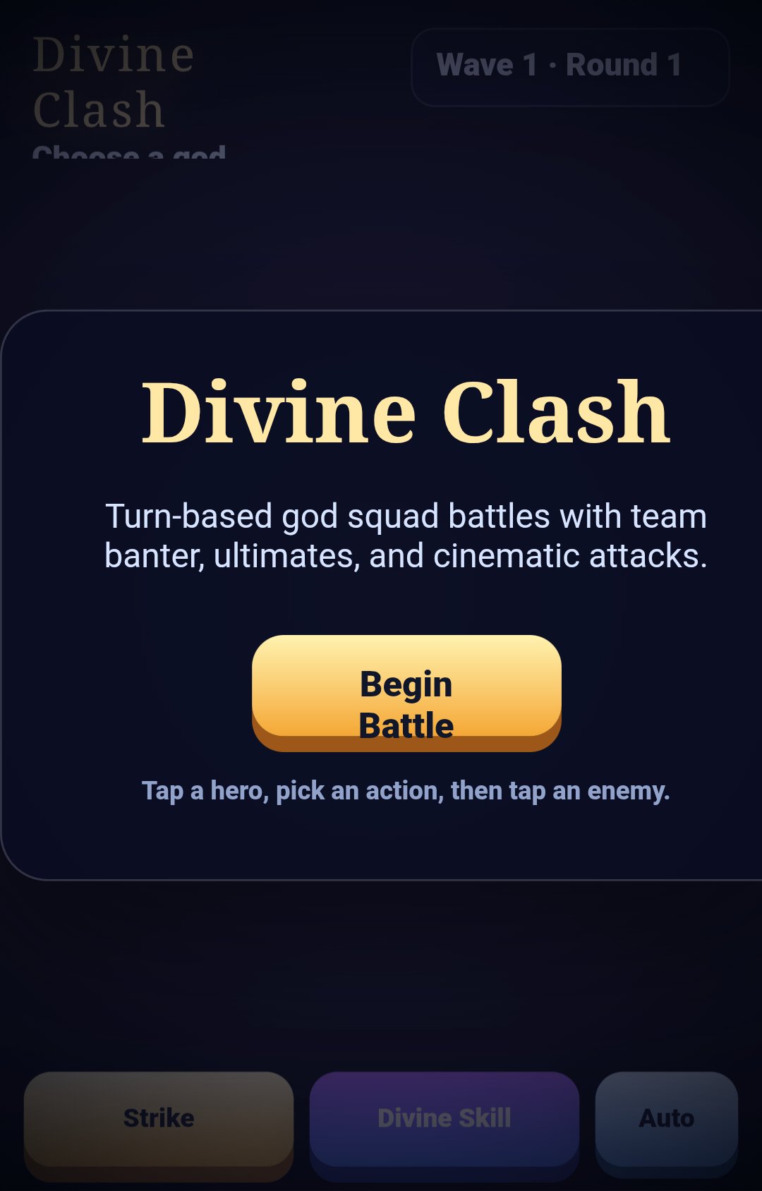 Divine Clash screenshot