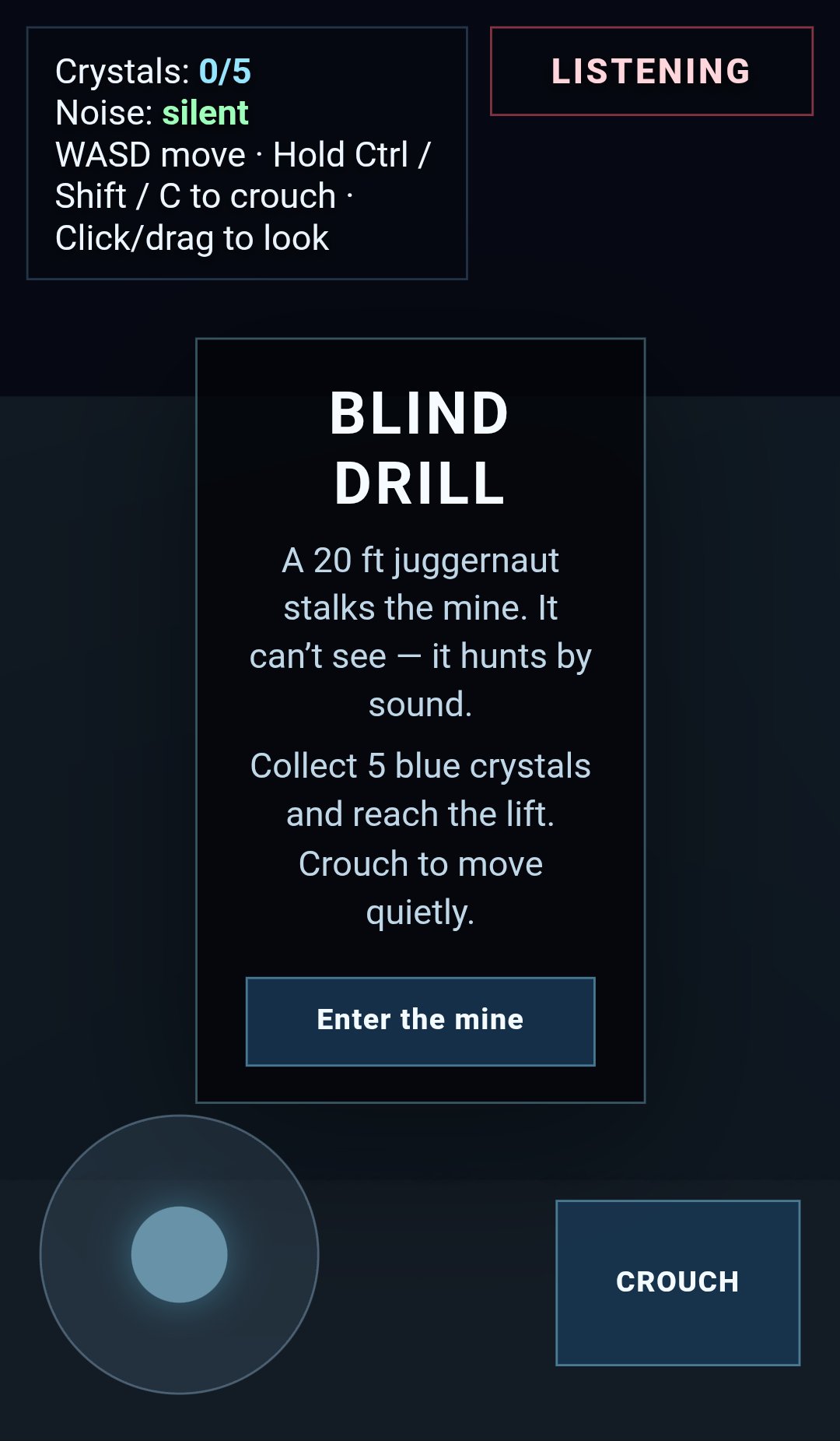 Blind Drill screenshot