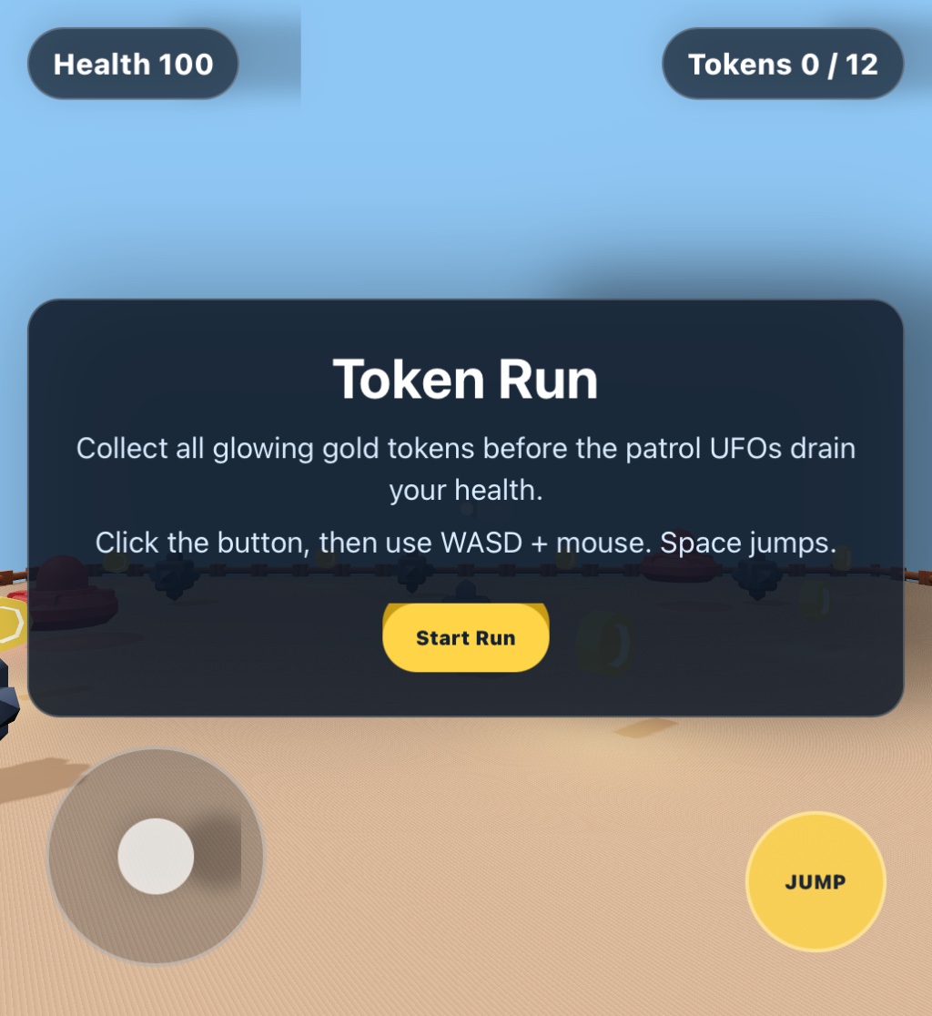 Token Run screenshot