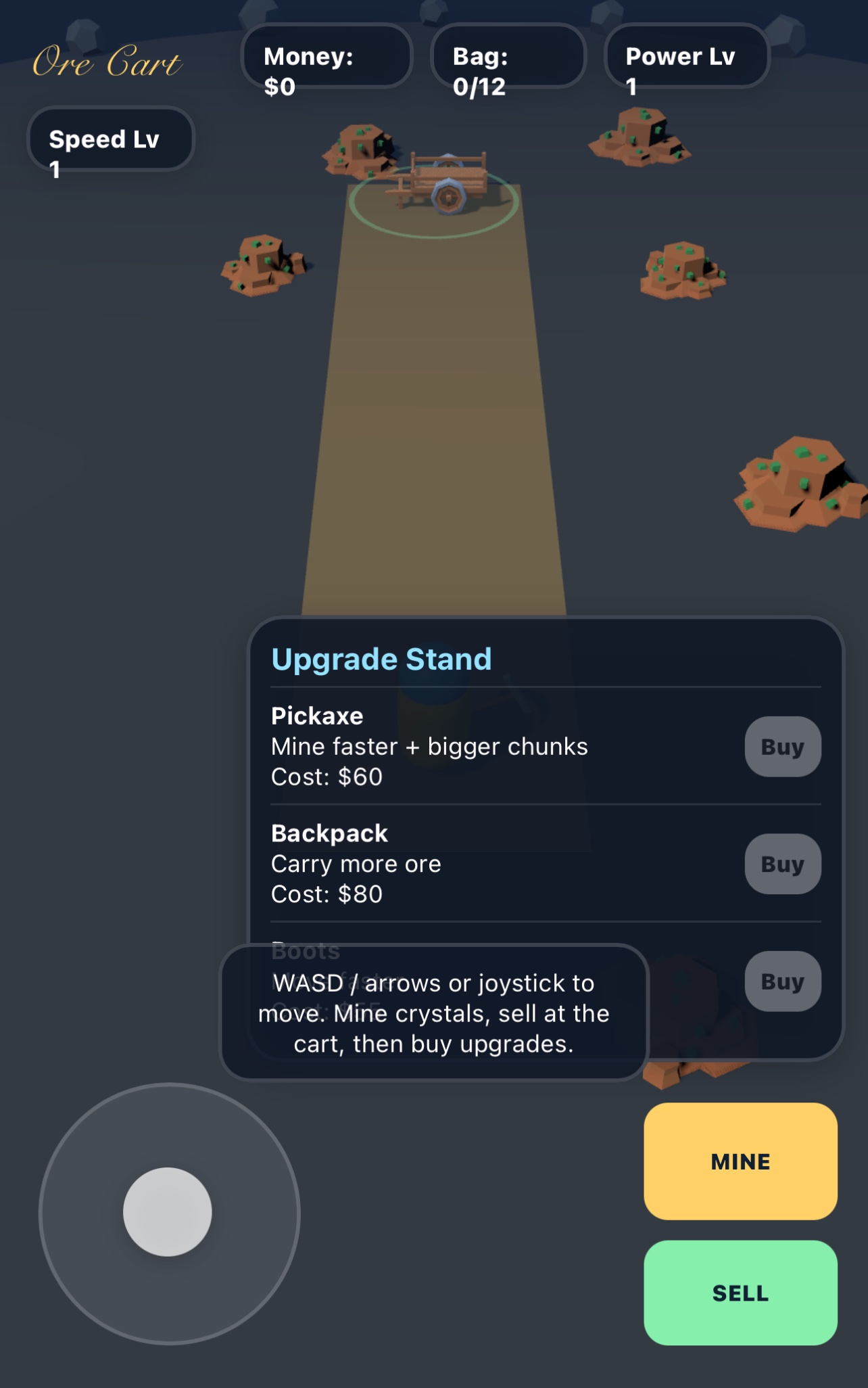 Ore Cart screenshot