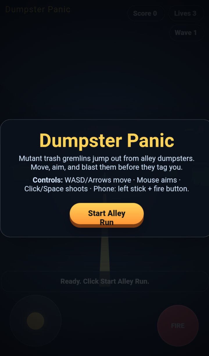 Dumpster Panic