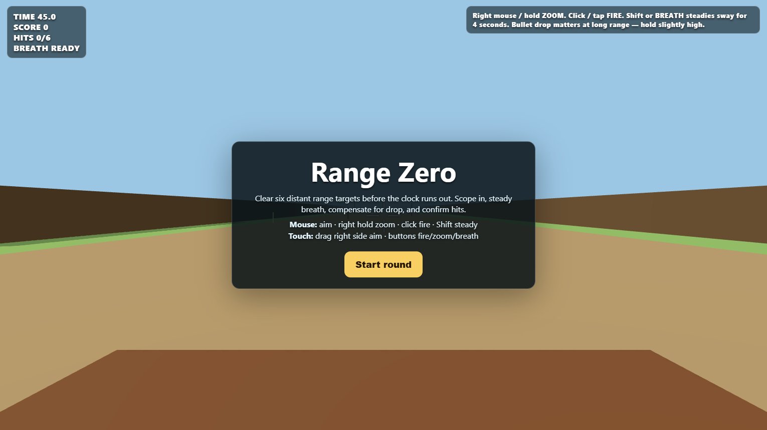 Range Zero screenshot