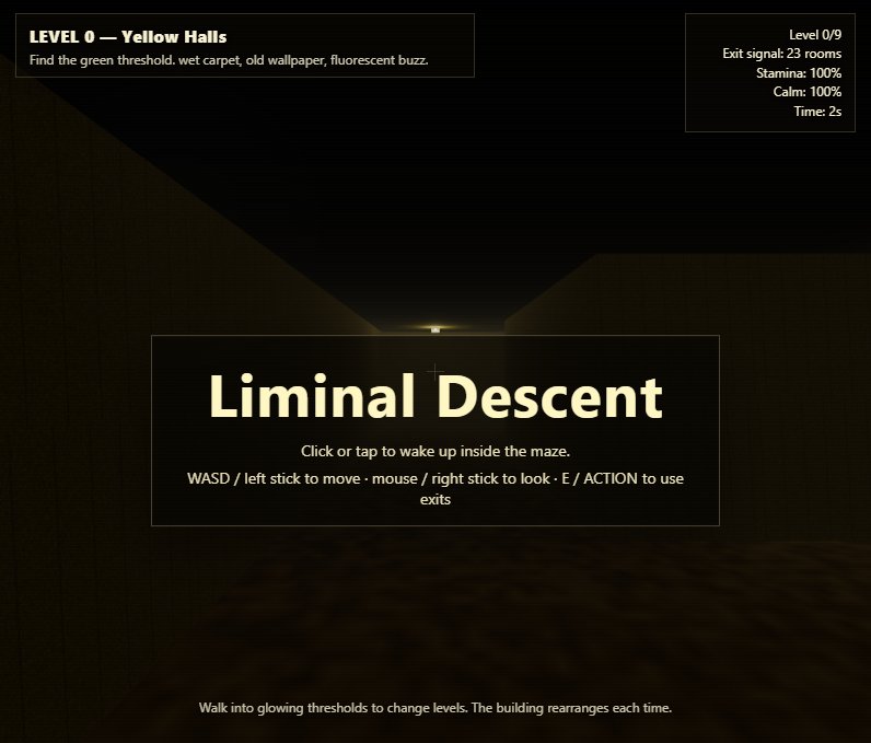 Liminal Descent