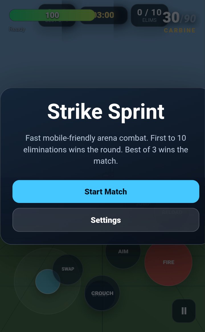 Strike Sprint screenshot