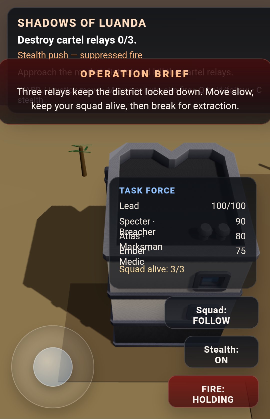 Shadows of Luanda screenshot