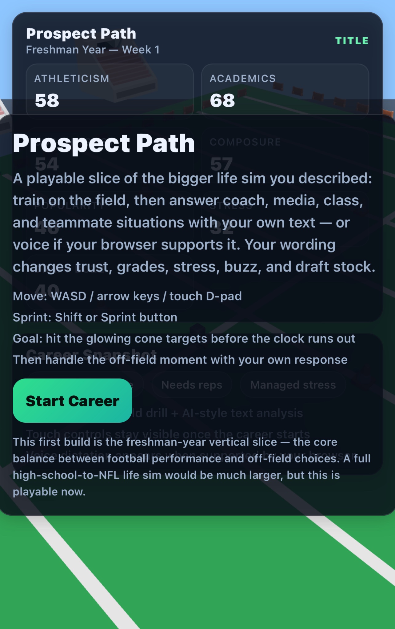 Prospect Path screenshot