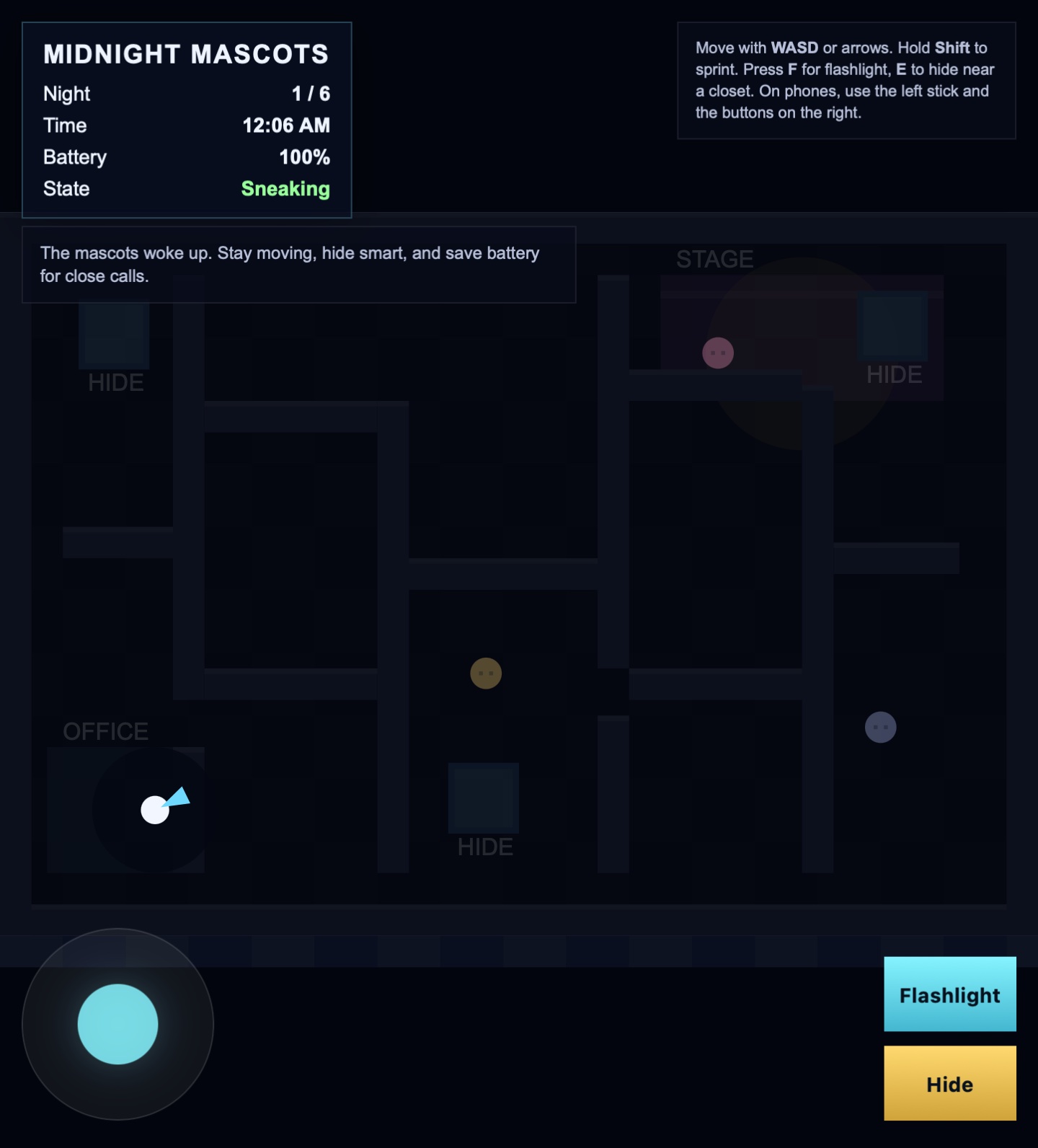 Midnight Mascots screenshot