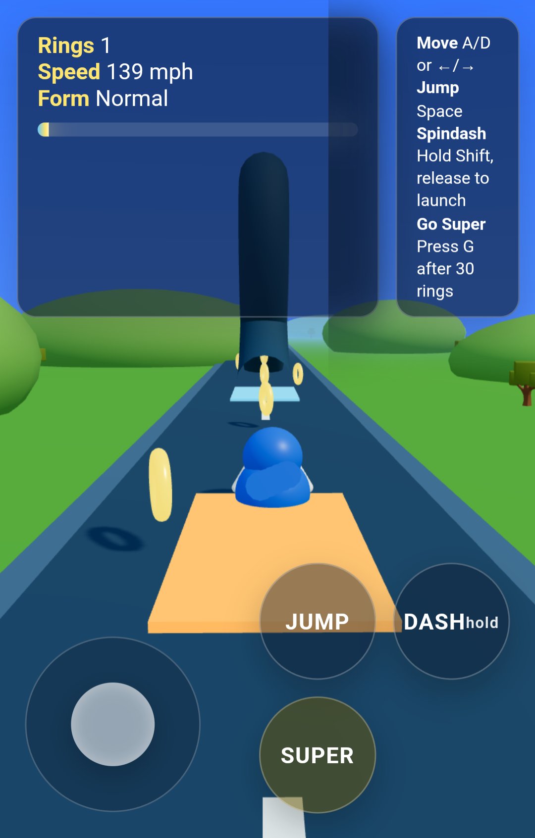 Blue Blur Rush