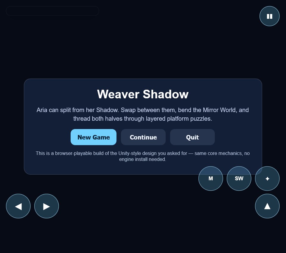 Weaver Shadow screenshot