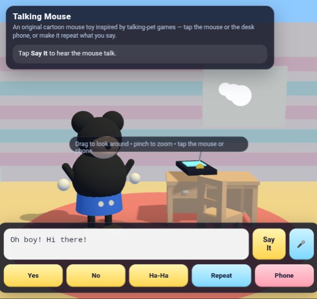 Talking Mouse screenshot