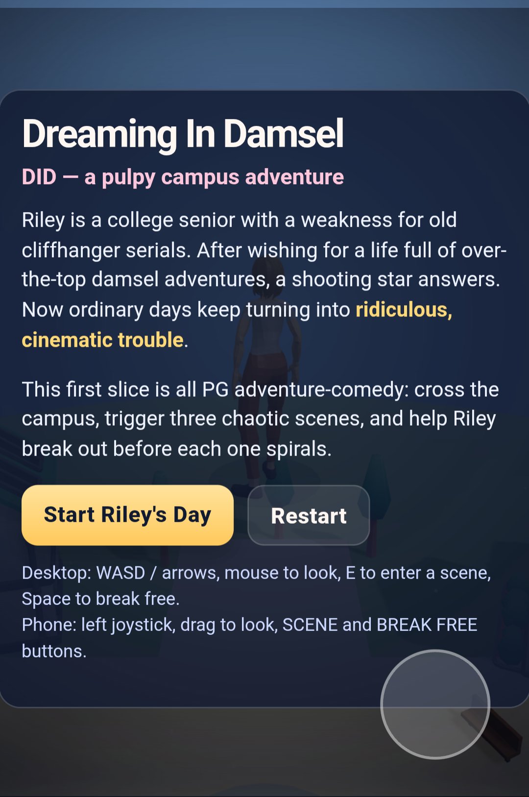 Dreaming In Damsel
