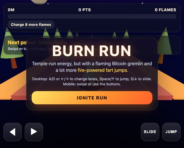 BURN RUN