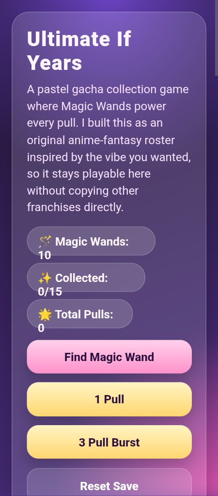 Ultimate If Years screenshot
