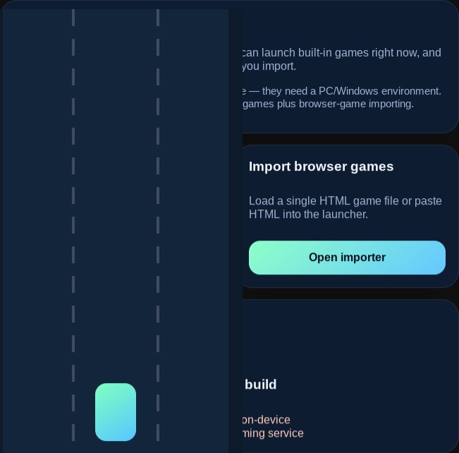 Pocket Arcade screenshot