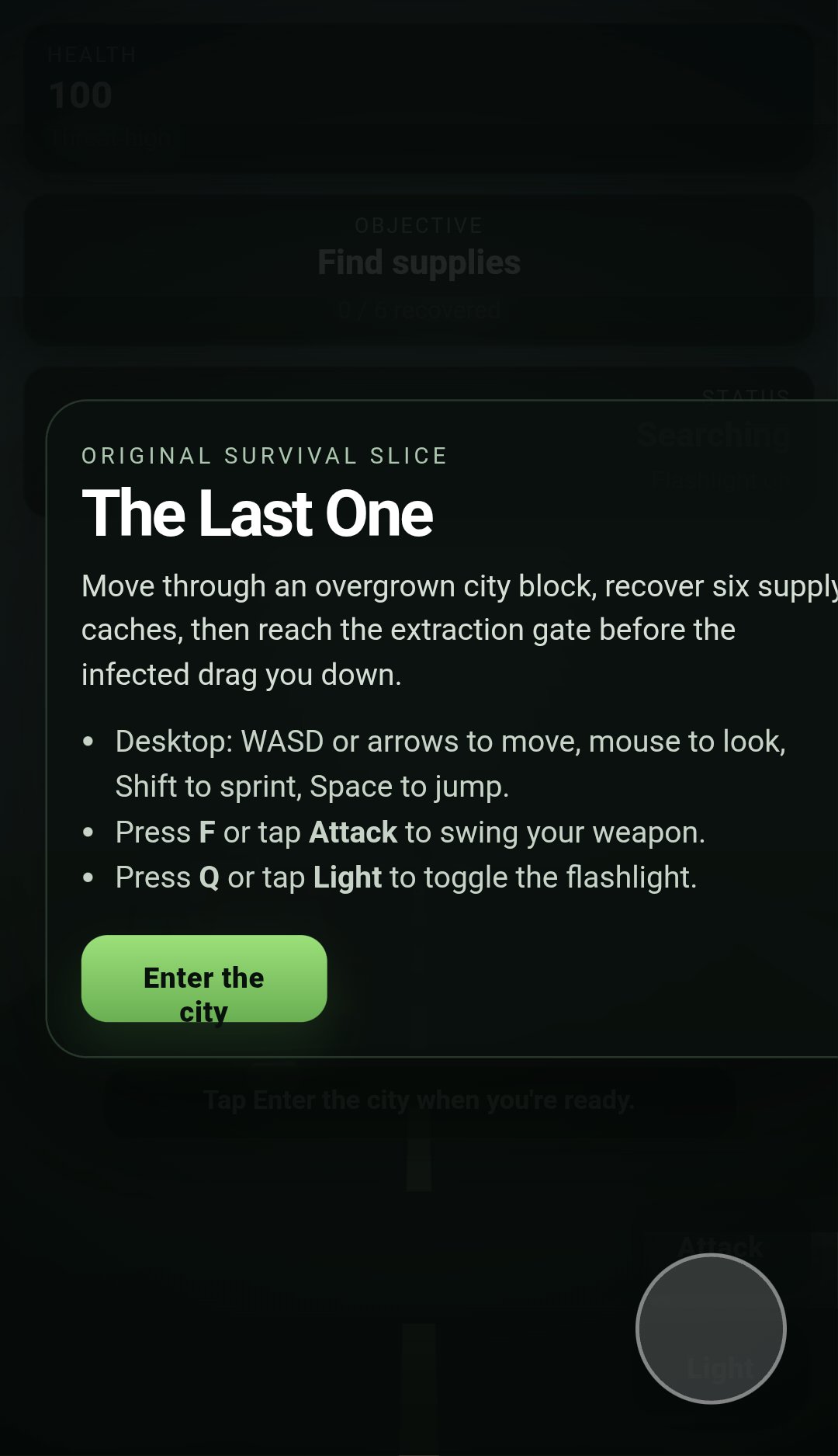The Last One screenshot