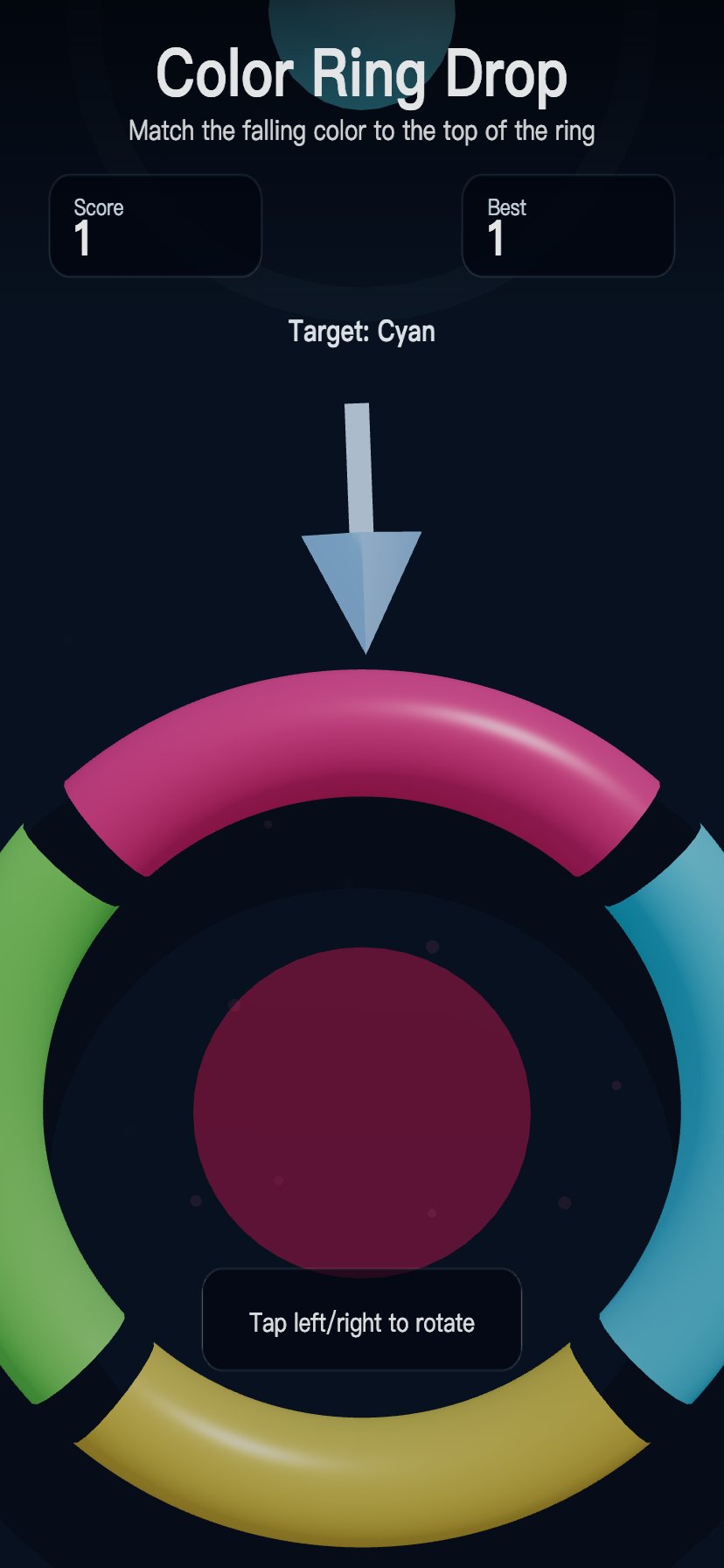 Color Ring Drop screenshot
