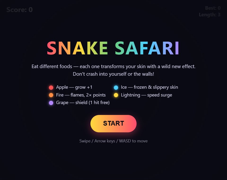 Snake Safari screenshot