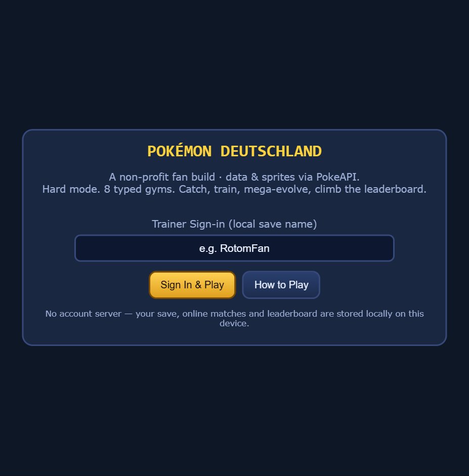 Pokémon Deutschland
