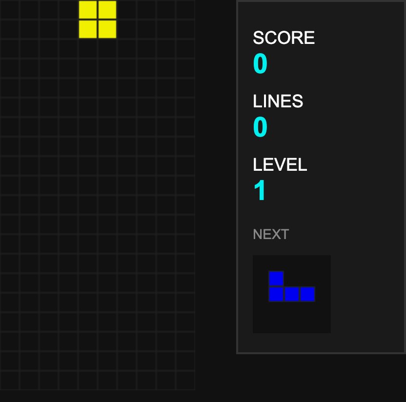 Tetris screenshot