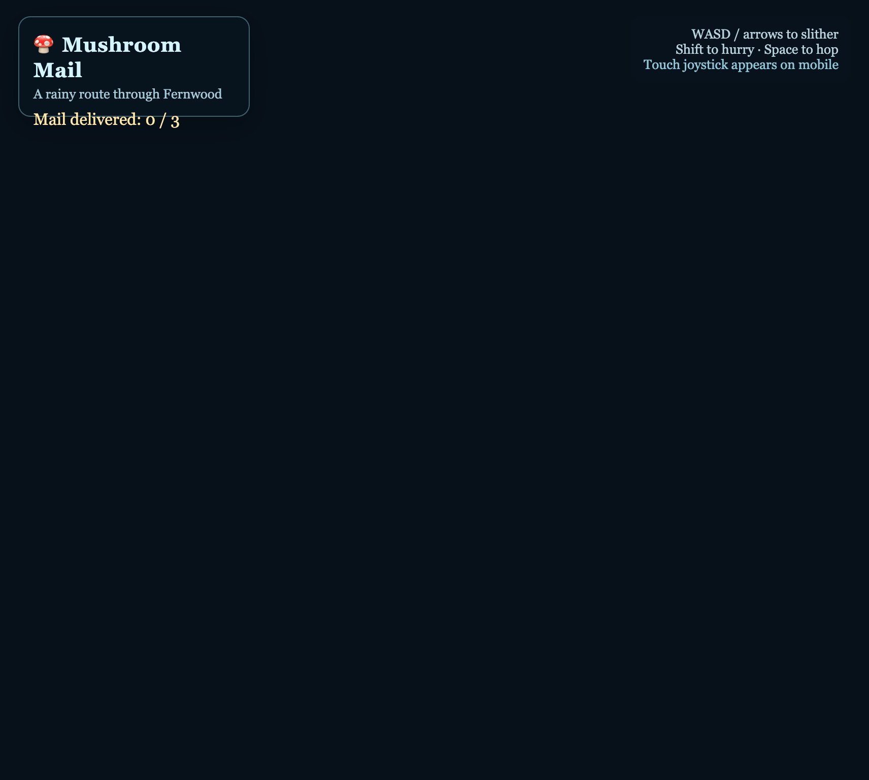 Mushroom Mail screenshot