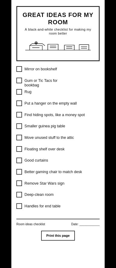 Room Ideas