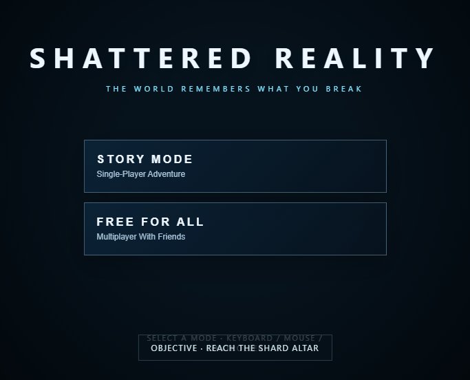 Shattered Reality screenshot