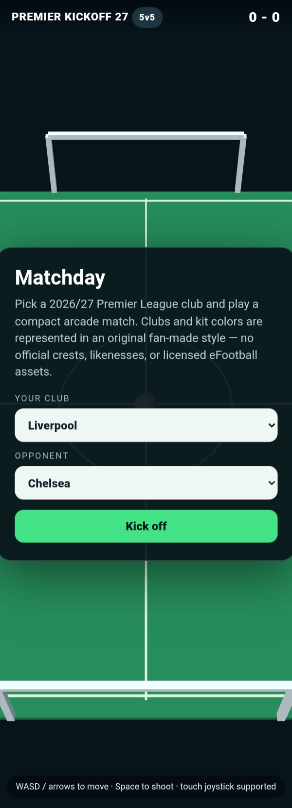 Premier Kickoff screenshot