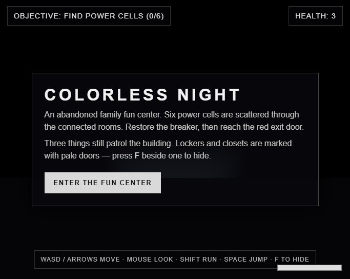 Colorless Night screenshot