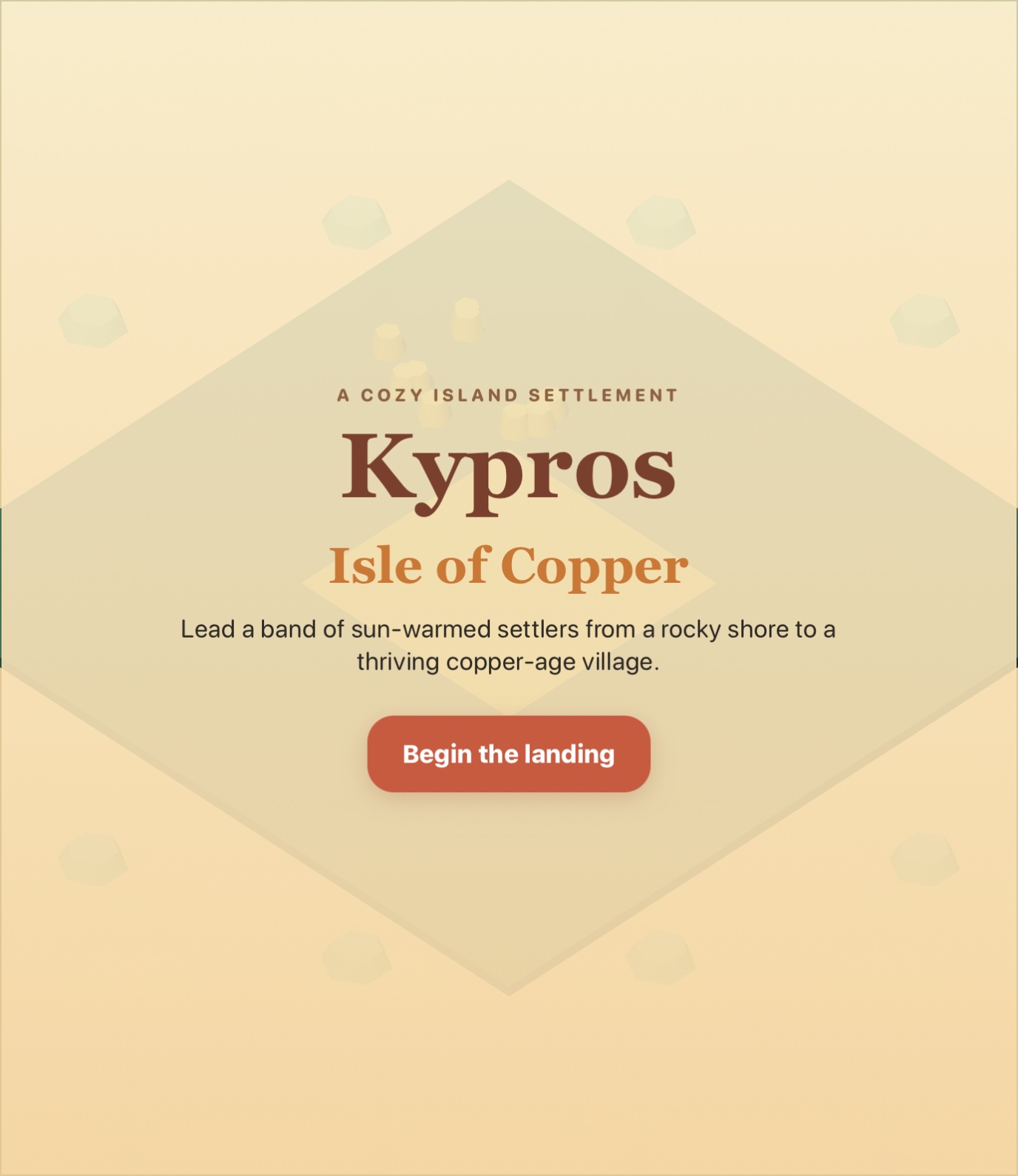 Kypros Isle screenshot