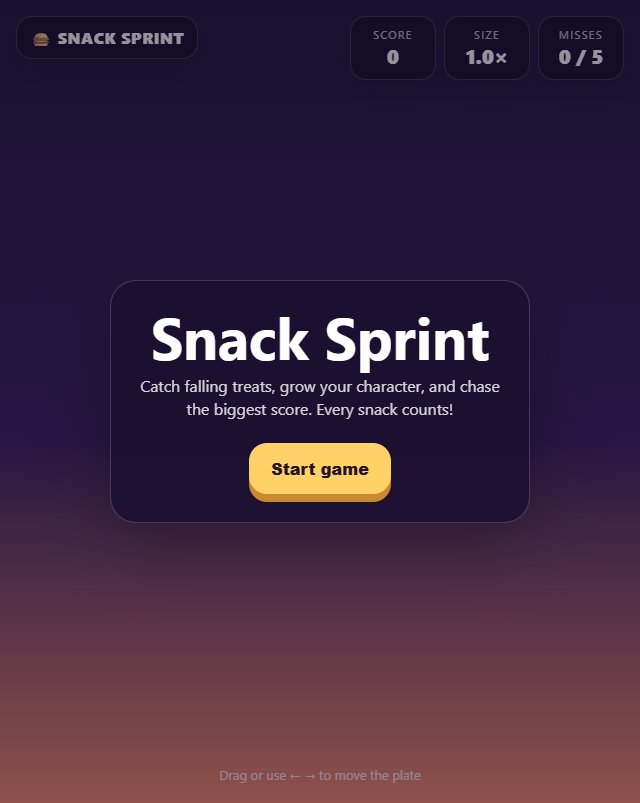 Snack Sprint screenshot